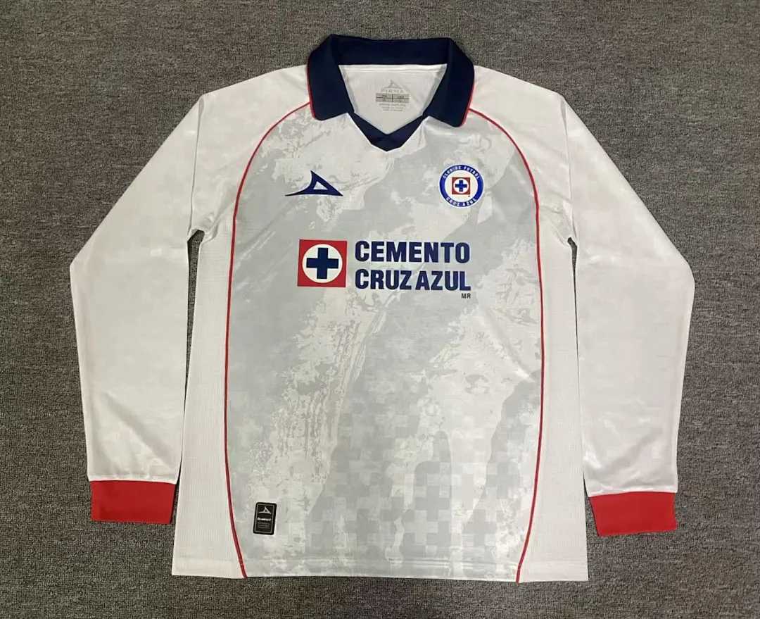 Cruz Azul 2025/26 Home Shirt Long Sleeve Player Version — 1
