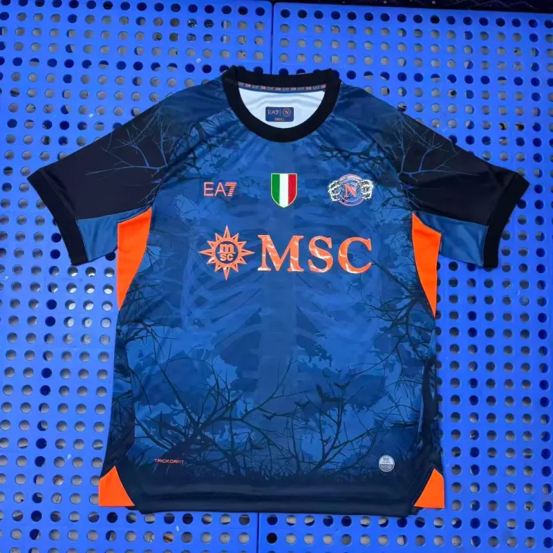 Napoli 2025/26 Shirt Short Sleeve Navy