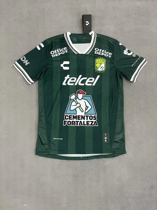 Club León 2025/26 Domicile Maillot Manches Courtes