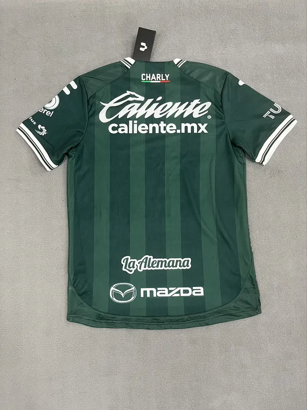Club León 2025/26 Domicile Maillot Manches Courtes — 2