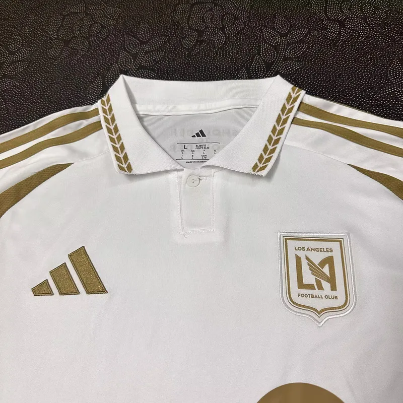 LA Galaxy 2025/26 Away Shirt Short Sleeve White