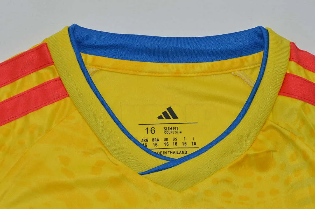 Colombia 2026 Home Kids Shorts Blue — 2