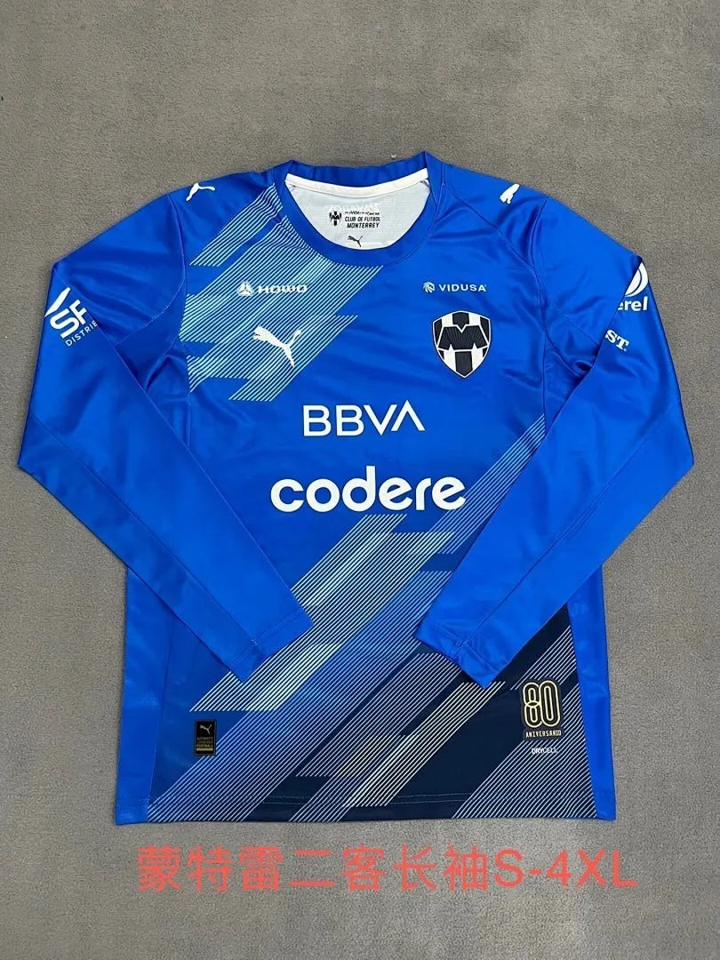 Monterrey 2025/26 Third Maillot Manches Longues — 2