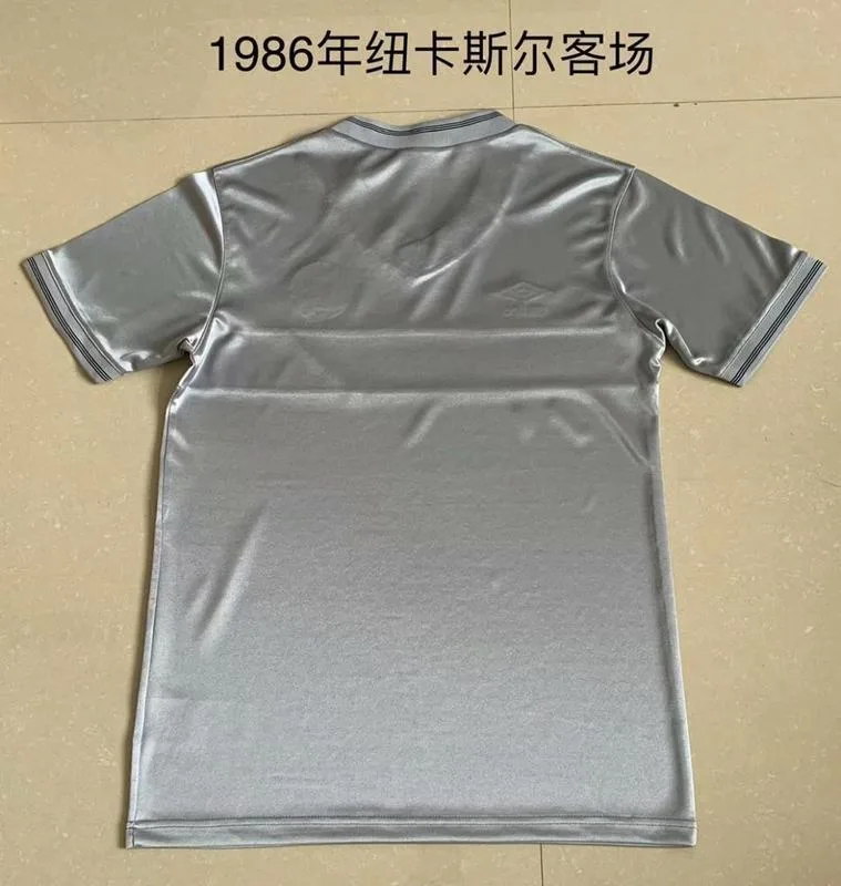 Newcastle United 1986/87 Extérieur Maillot Grey — 2
