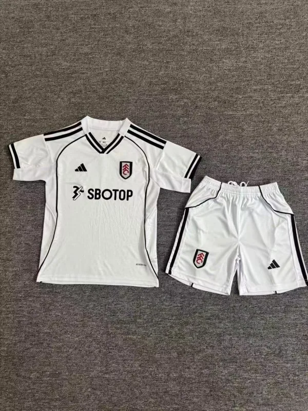 Fulham 2025/26 Home Kids Kit