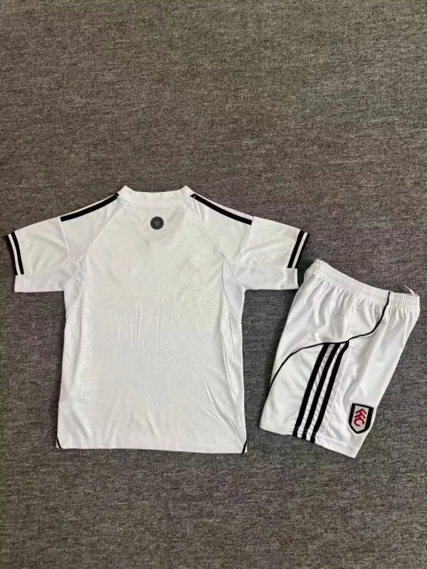 Fulham 2025/26 Home Kids Kit — 2