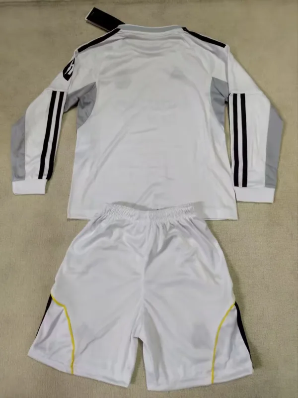 Real Madrid 2025/26 Domicile Ensemble Enfant Manches Longues — 2