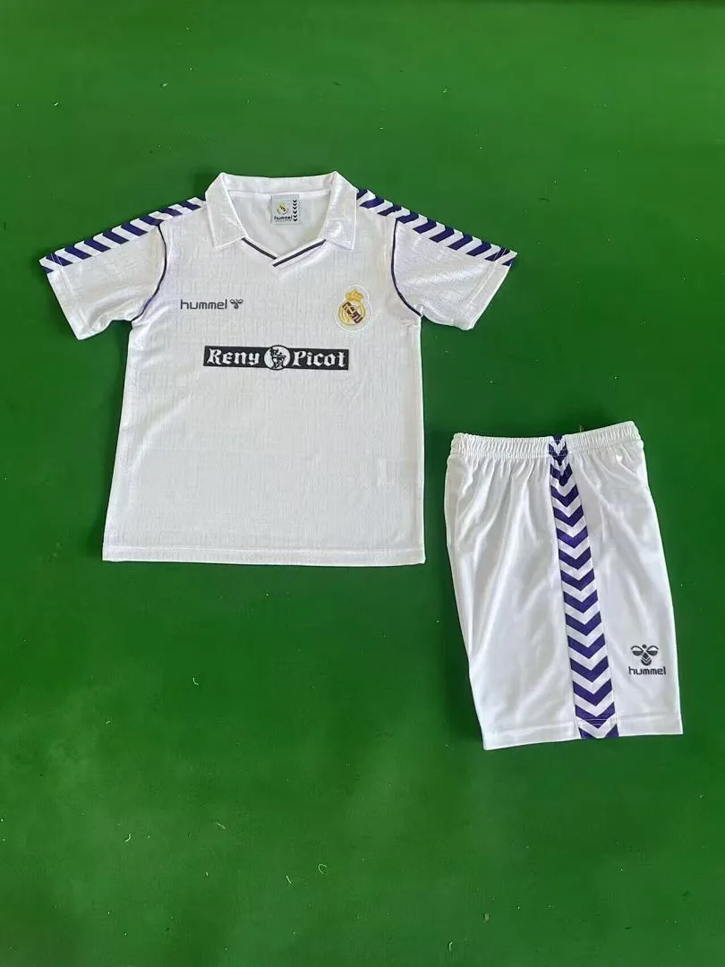 Real Madrid 1988/90 Heim Set Kinder