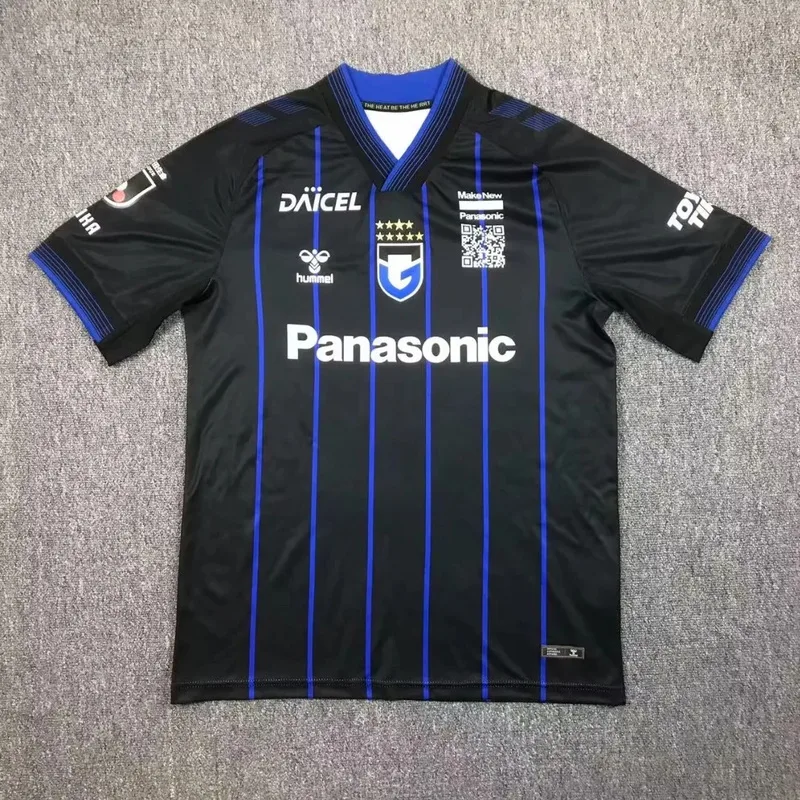 Gamba Osaka 2024/25 Home Shirt Short Sleeve Black — 2