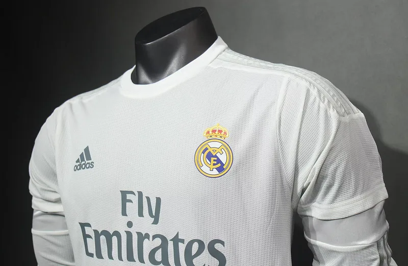 Real Madrid 2015/16 Primera Equipación Camiseta Manga Larga Versión Jugador — 2