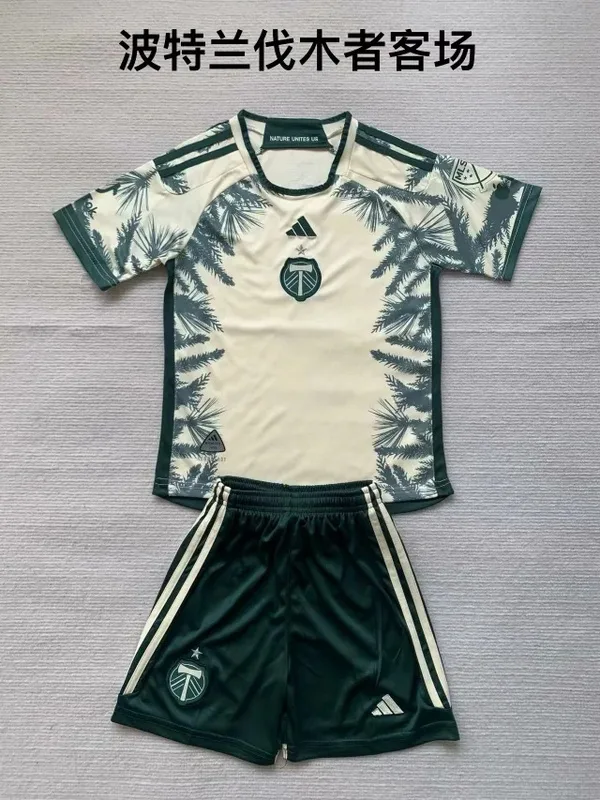 Portland Timbers 2024/25 Kids Kit — 2
