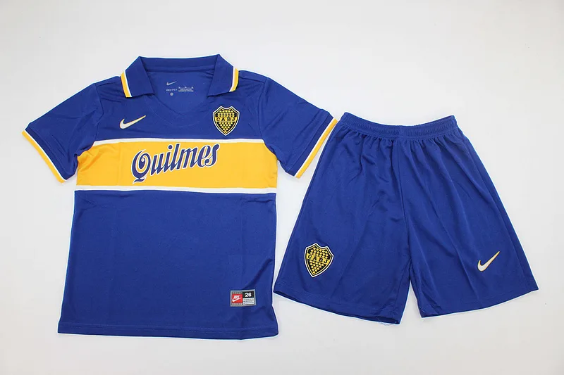 Boca Juniors 1996/97 Home Kids Kit — 1