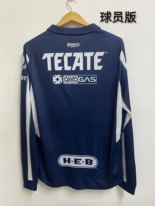 Monterrey 2024/25 Primera Equipación Camiseta Manga Larga Versión Jugador — 1