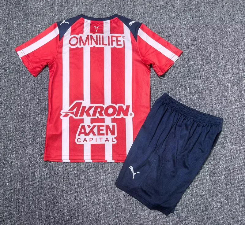 Chivas Guadalajara 2025/26 Kids Kit — 2