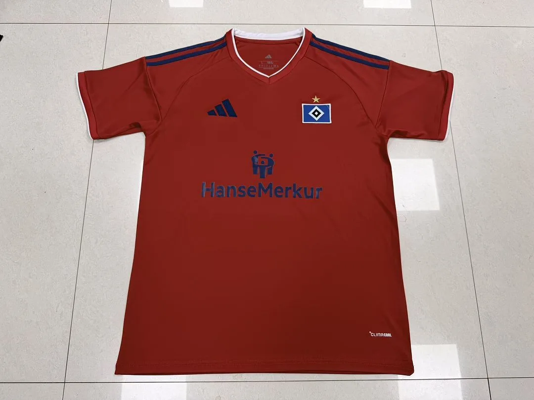 Hamburger SV 2026/27 Third Shirt Red — 2