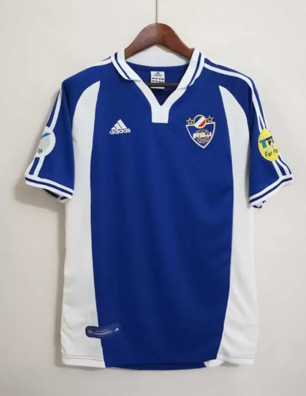 Yugoslavia 2000 Home Shirt Blue
