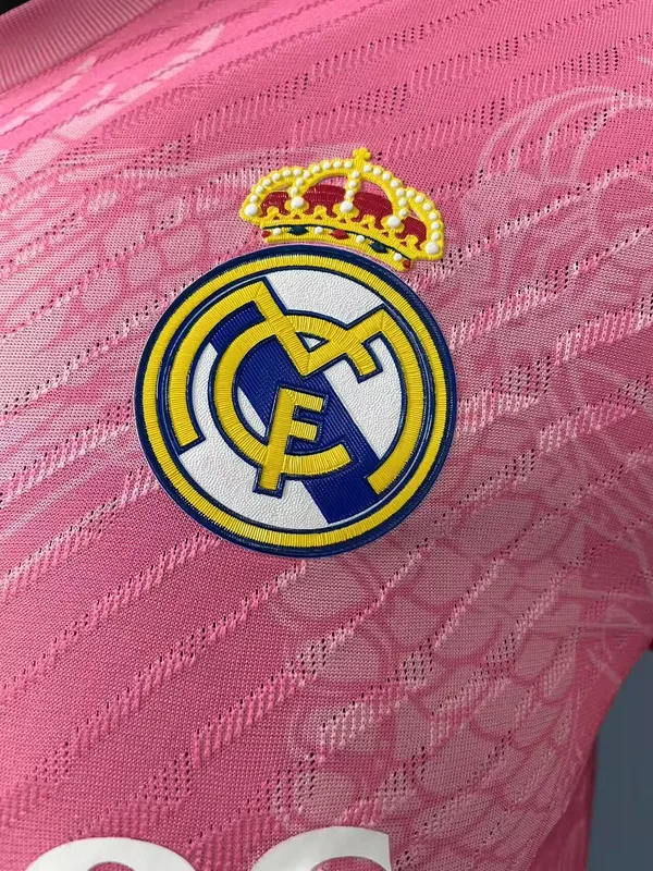 Real Madrid 2025/26 Camiseta Versión Jugador Pink