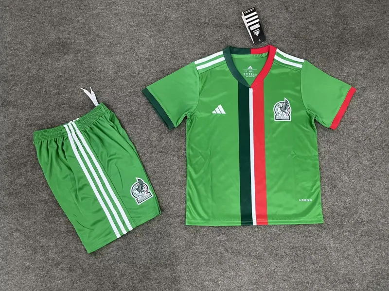 Mexique 2025/26 Ensemble Enfant Édition Spéciale Green — 1