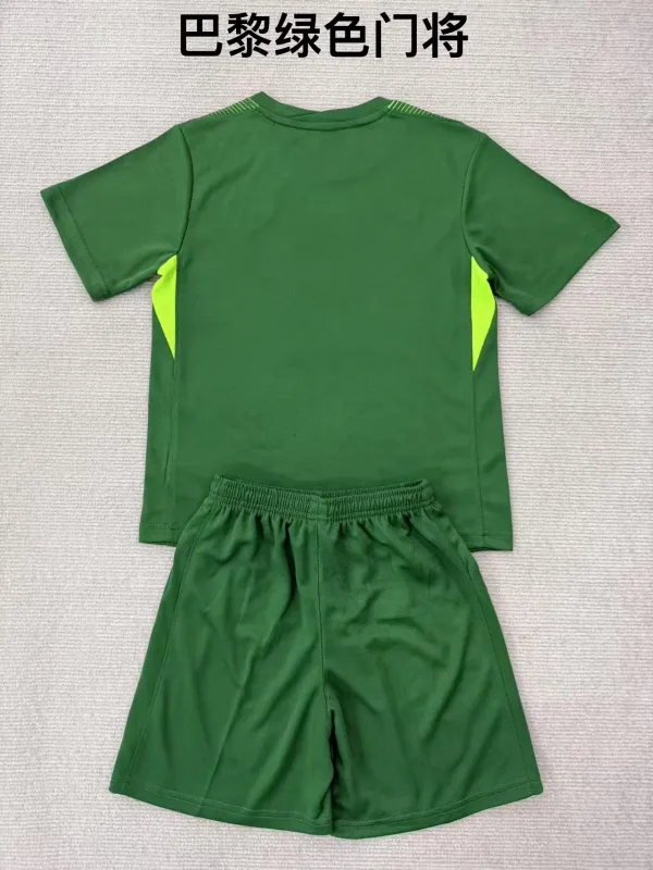 Paris Saint-Germain 2025/26 de Portero Conjunto de Niño Green — 1