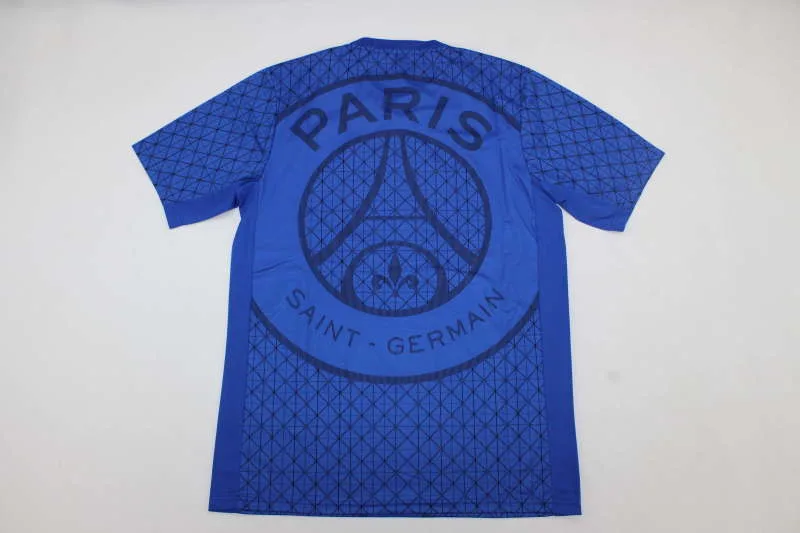 Paris Saint-Germain 2025/26 de Entrenamiento Camiseta Manga Corta Blue — 2