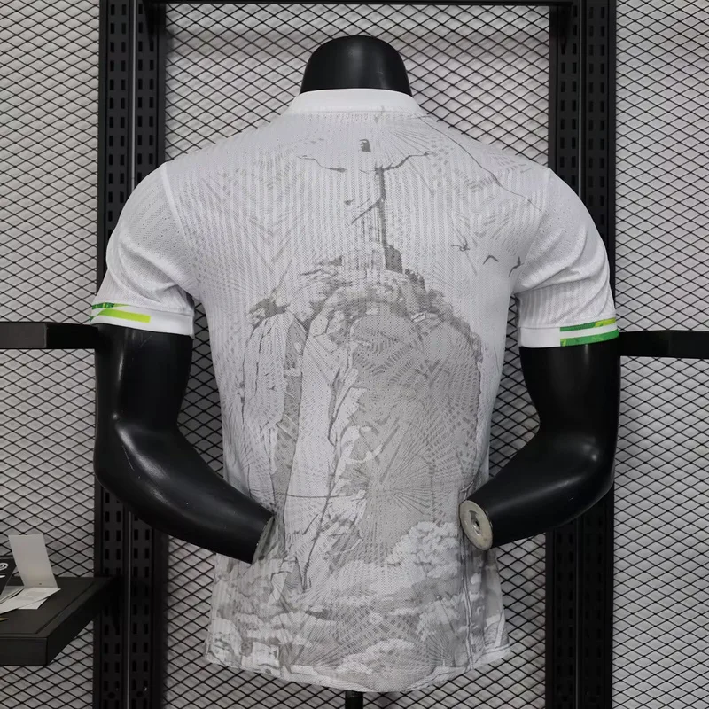 Brazil 2025/26 Shirt Player Version White — 1