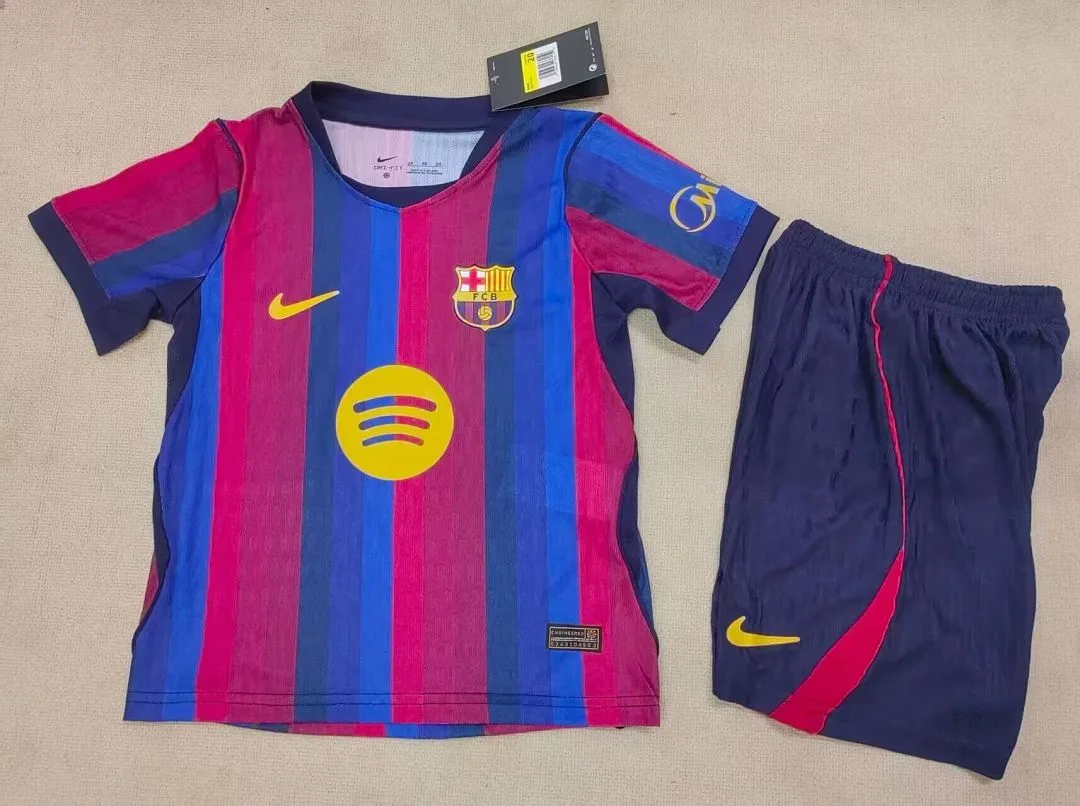Barcelona 2026/27 Primera Equipación Conjunto de Niño Versión Jugador — 1
