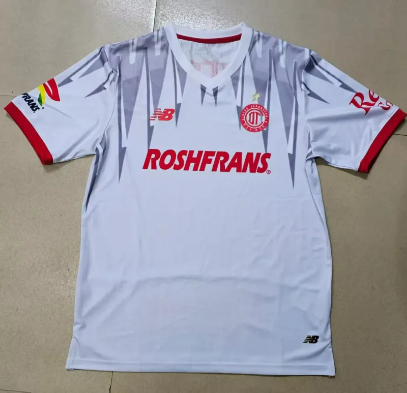 Toluca 2025/26 Goalkeeper Shirt Player Version Grey