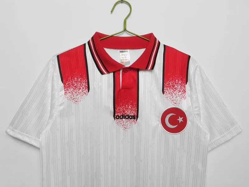 Turkey 1990 Away Shirt White