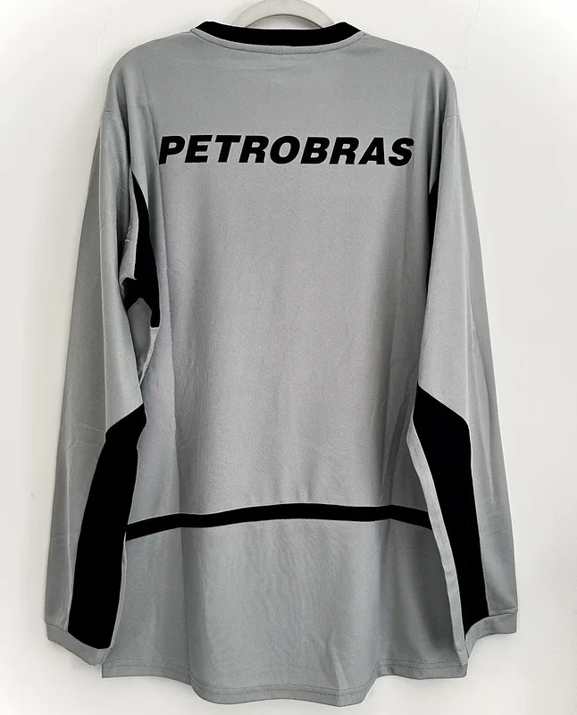 Flamengo 2002/03 Gardien Maillot Manches Longues Grey
