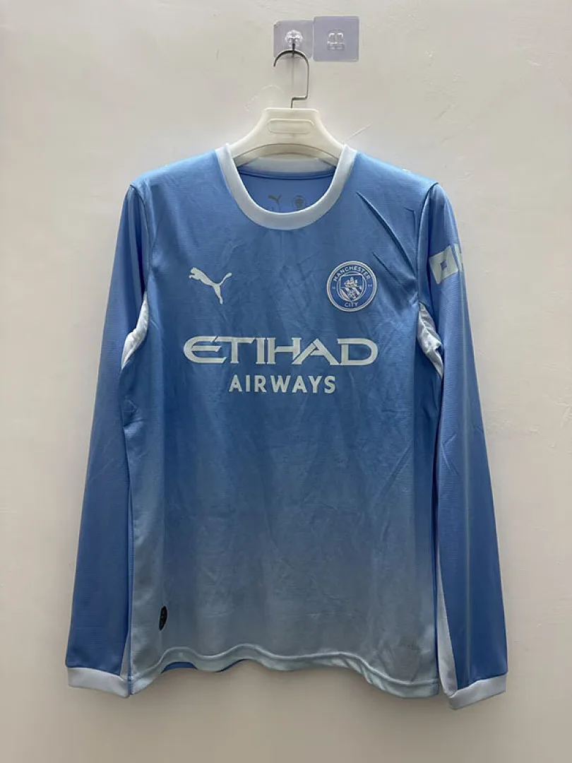 Manchester City 2026/27 Domicile Maillot Manches Longues — 2