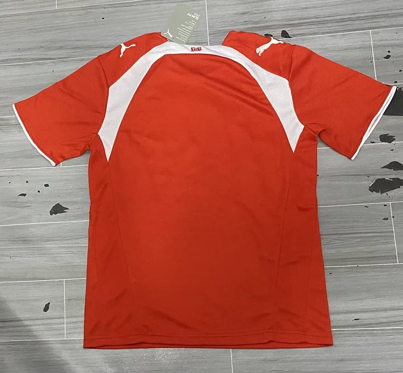 VfB Stuttgart 2006/07 Auswärts Trikot Red — 2