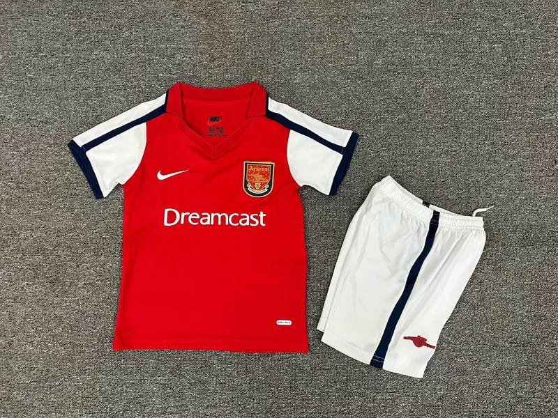 Arsenal 2000/02 Home Kids Kit
