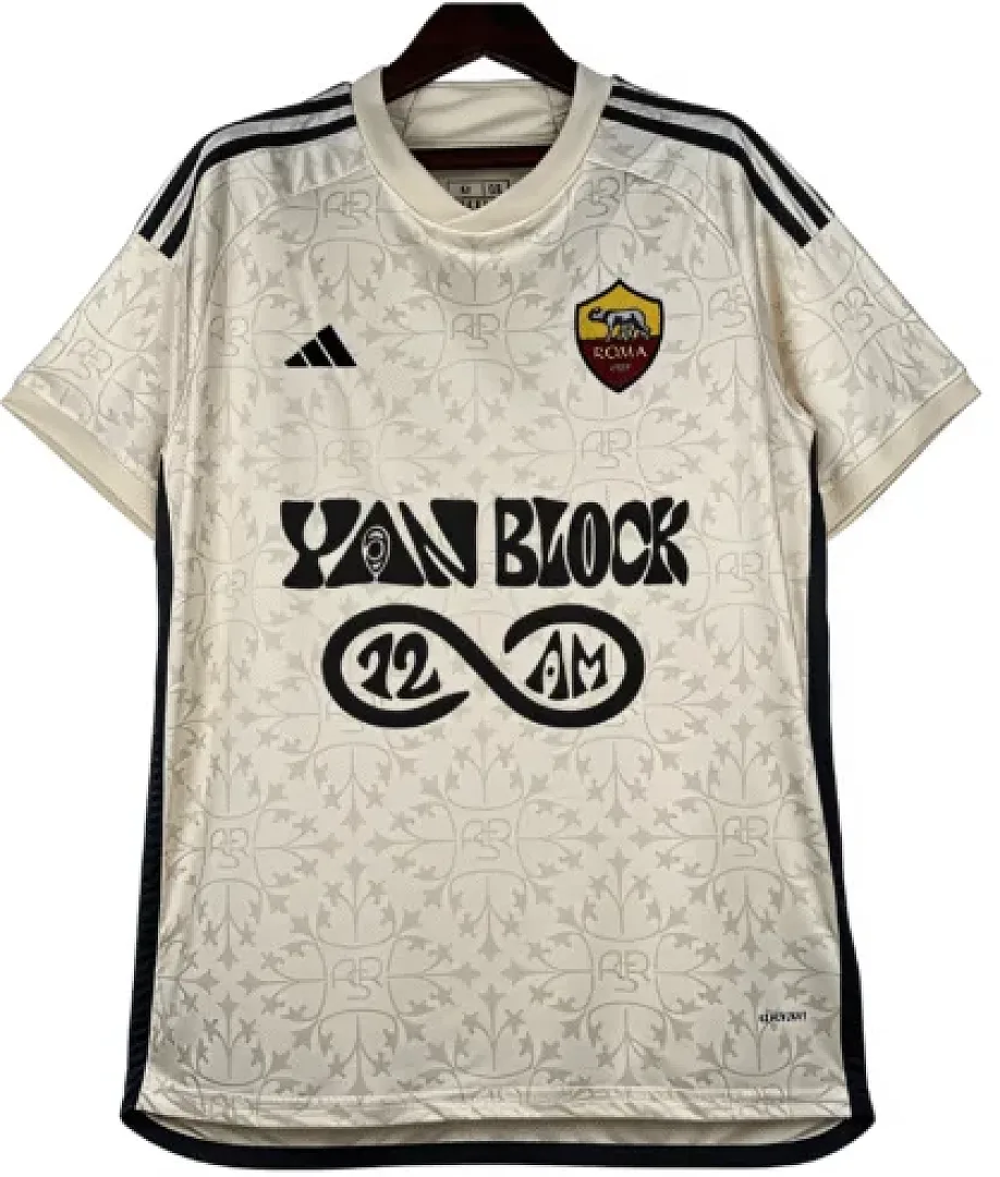 Roma Camiseta AS X Yan Block T — 2