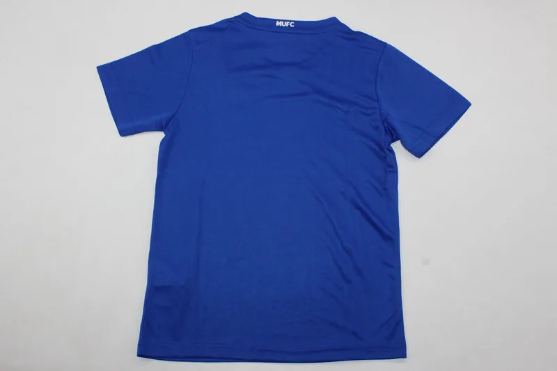 Manchester United 2008/09 Away Kids Kit Blue — 2