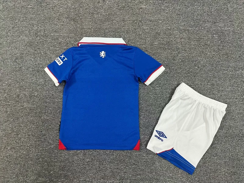 Rangers 2025/26 Home Kids Kit