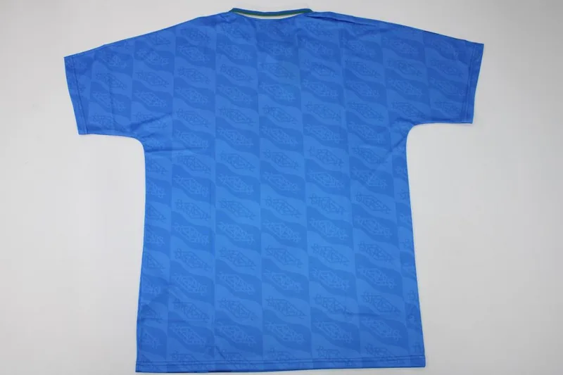 Brazil 1992 Away Shirt Blue — 2
