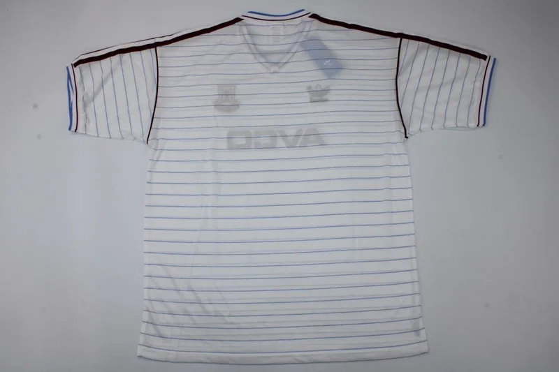 West Ham United 1986 Away Shirt White — 2