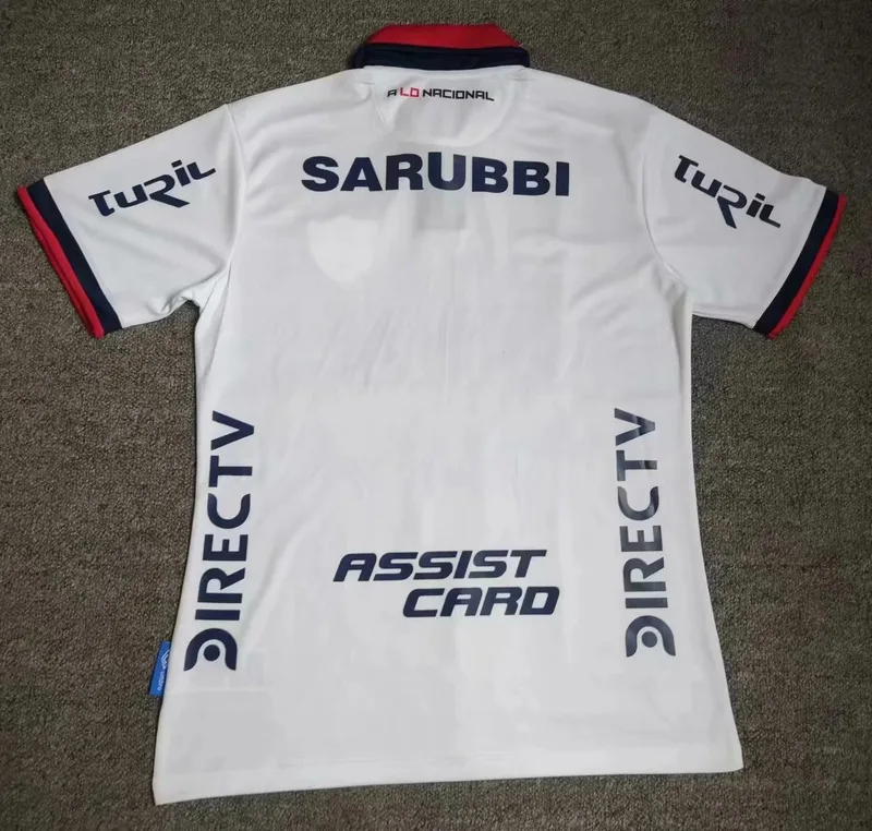 Nacional 2024/25 Domicile Maillot Manches Courtes White