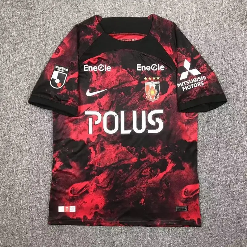 Urawa Red Diamonds 2024/25 Home Shirt Short Sleeve Red — 2