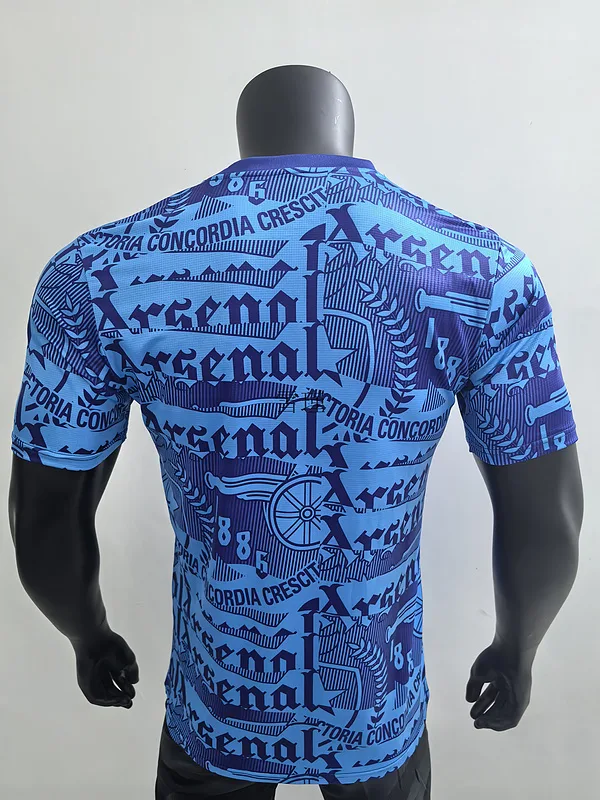 Arsenal 2025/26 Shirt Player Version Special Edition Blue — 1