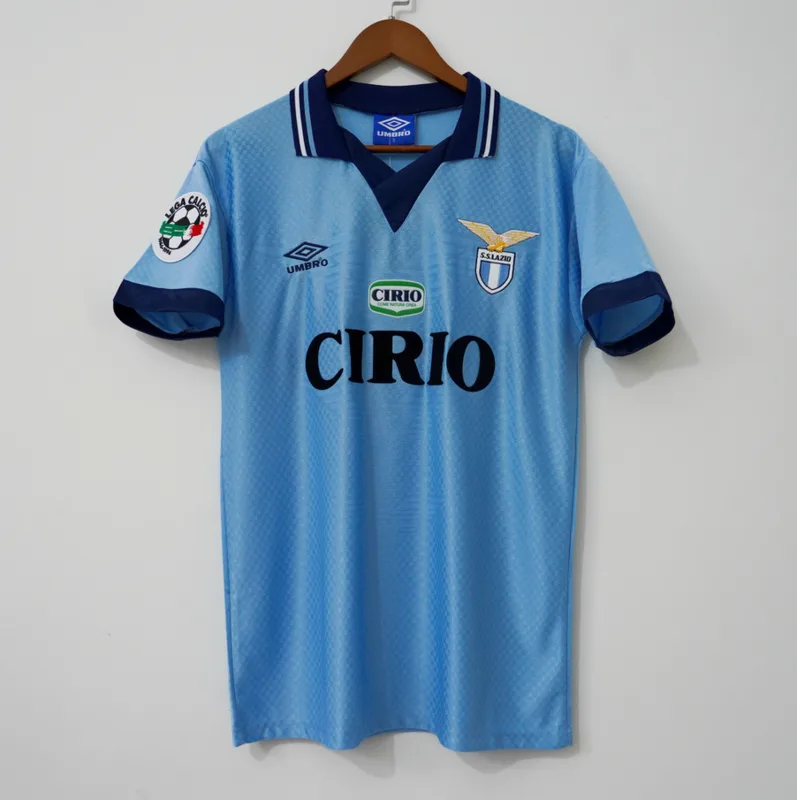 Lazio 1996/97 Primera Equipación Camiseta — 1