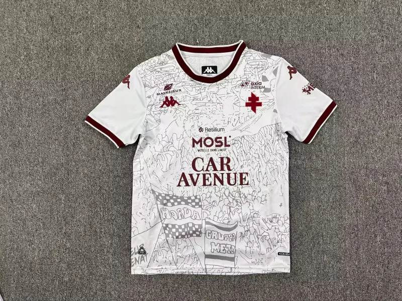 Metz 2025/26 Segunda Equipación Camiseta Manga Corta