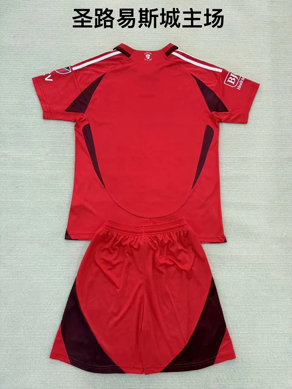St. Louis City 2025/26 Home Kids Kit — 2