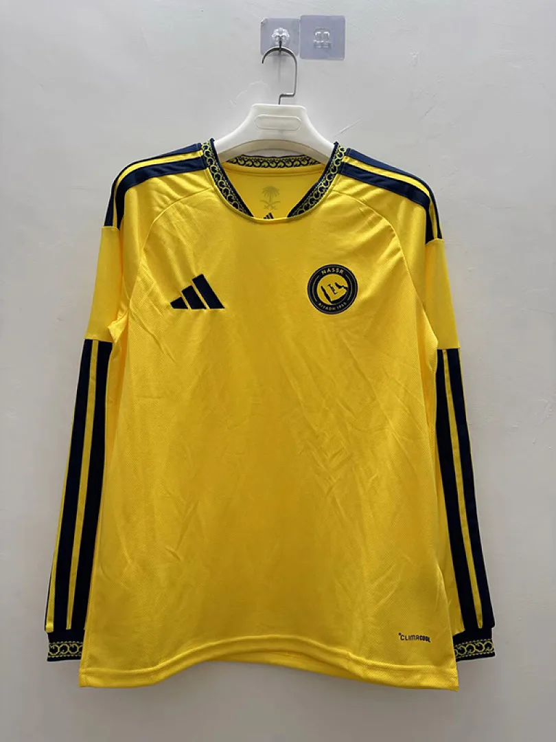 Al Nassr 2026/27 Home Shirt Long Sleeve — 2