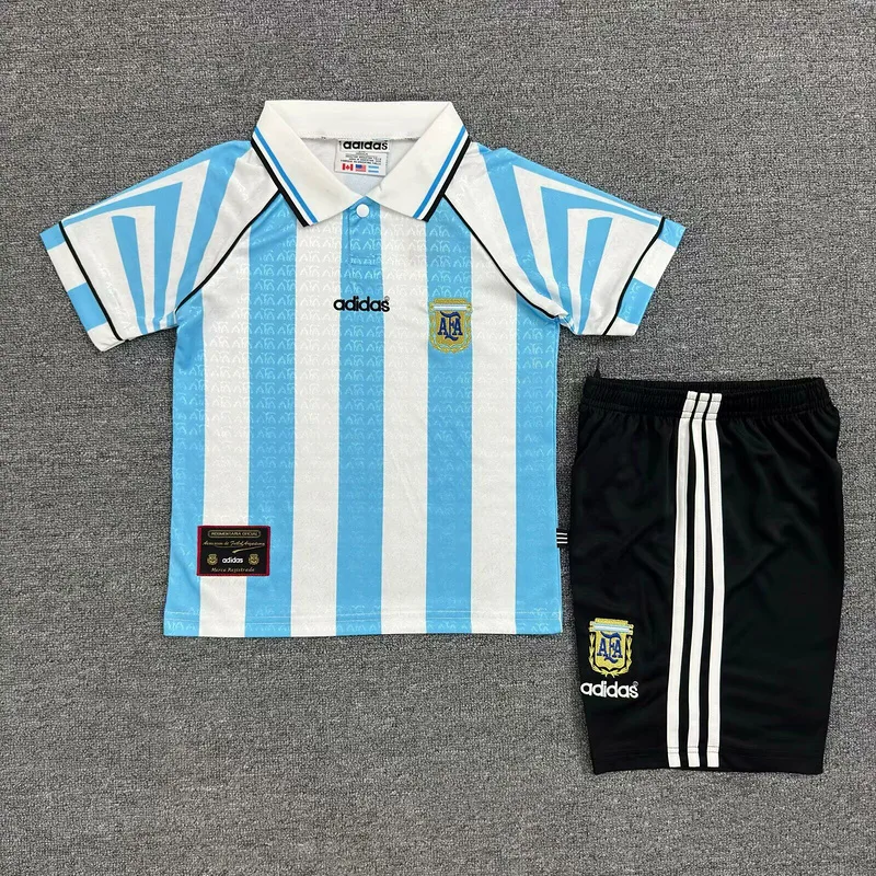 Argentina 1996/97 Primera Equipación Conjunto de Niño