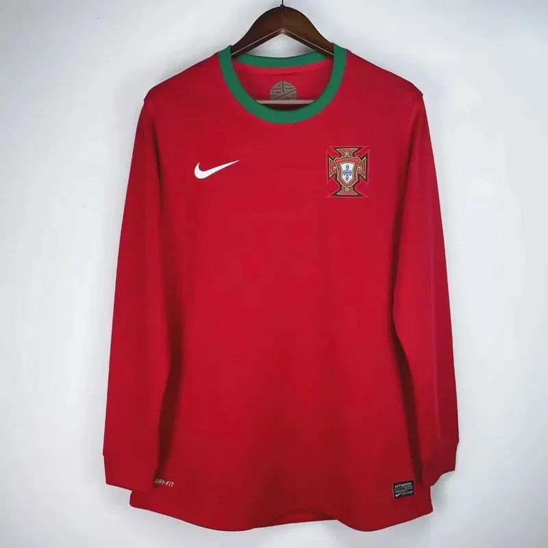 Portugal 2012 Home Shirt Long Sleeve