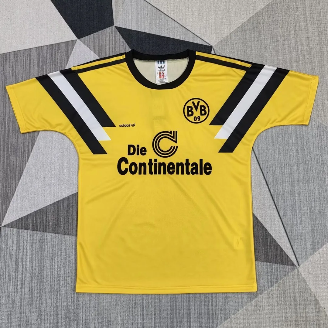 Borussia Dortmund 1989/90 Home Shirt — 2