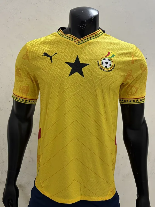 Ghana 2025/26 Auswärts Trikot Spielerversion