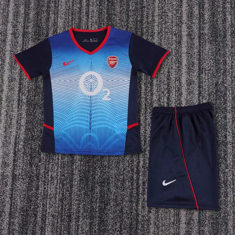 Arsenal 2002/03 Away Kids Kit — 1