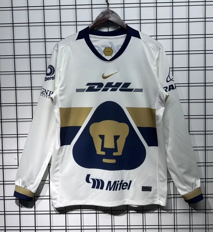 Pumas UNAM 2025/26 Home Shirt Long Sleeve — 2